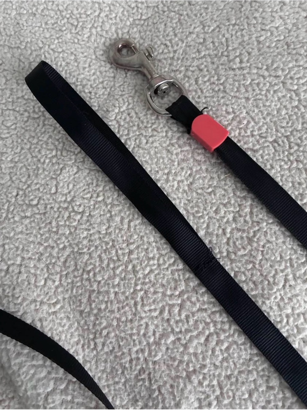 7FT Black Nylon Long-Line Dog Training Leash